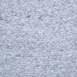 Tapis d'extérieur rond (D160 cm) Pablo Noir cendré