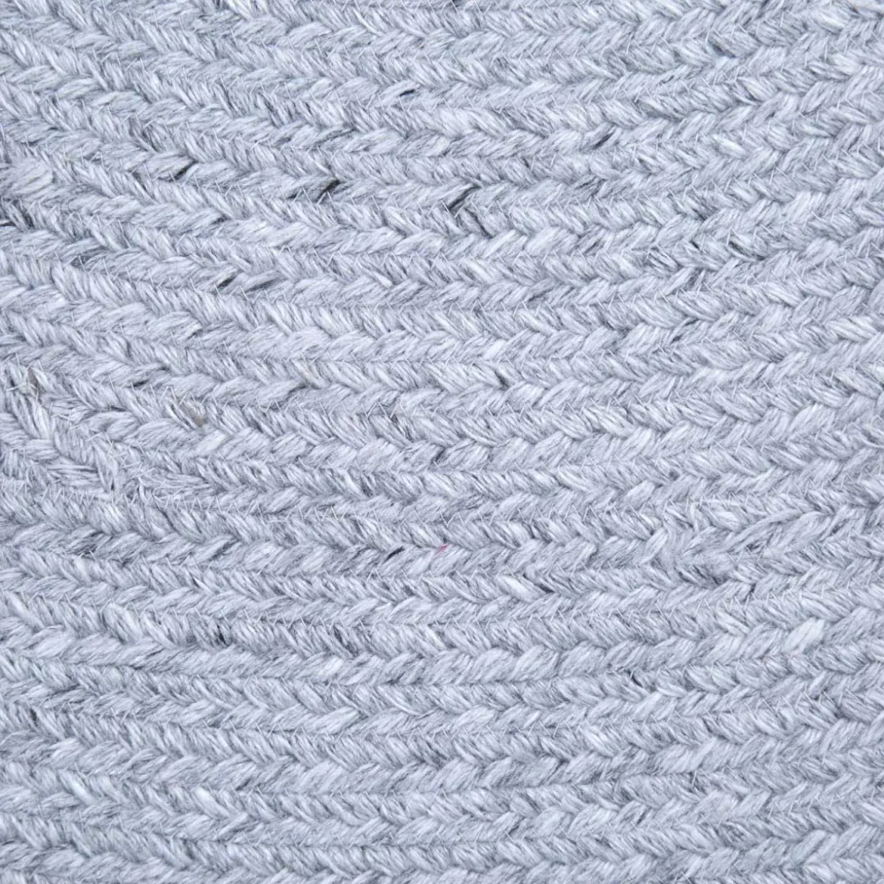 Tapis d'extérieur rond (D160 cm) Pablo Noir cendré