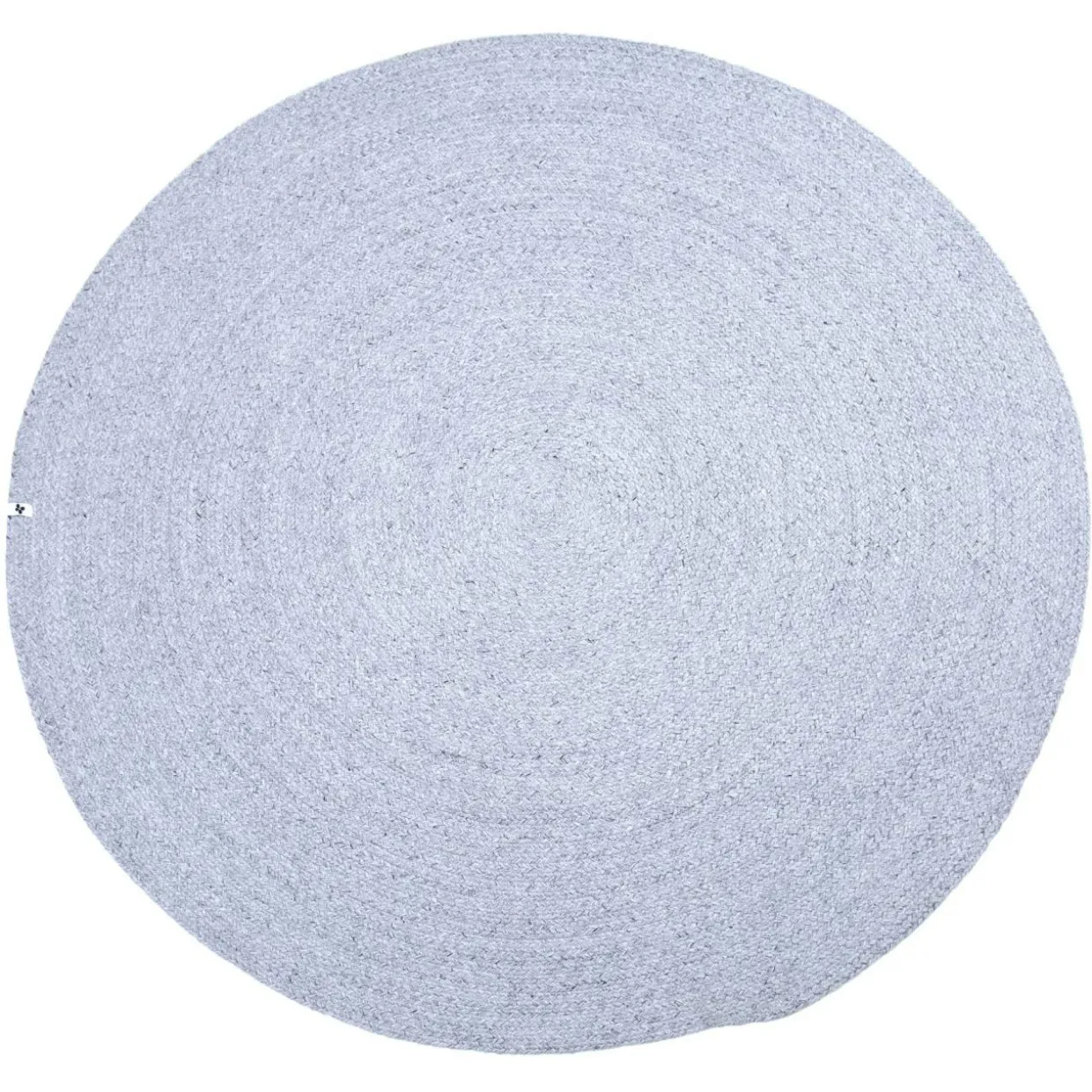Tapis d'extérieur rond (D160 cm) Pablo Noir cendré