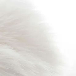 Tapis fausse fourrure (90 x 60 cm) Fisher Blanc
