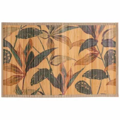 Tapis lattes bambou (50 x 80 cm) Palawan Marron