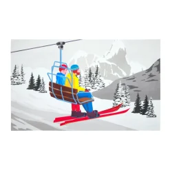 Tapis multi-usage antidérapant (45 x 75 cm) Planolet Multicolore