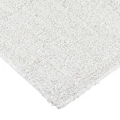 Tapis salon coton (45 x 90 cm) Naël Blanc