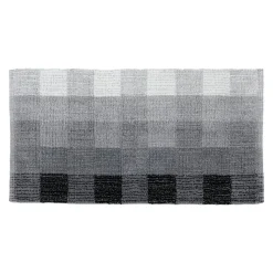 Tapis salon coton (45 x 90 cm) Louise Gris