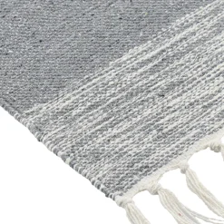 Tapis salon coton (45 x 90 cm) Ambre Gris