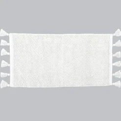 Tapis salon coton (45 x 90 cm) Raphaël Blanc