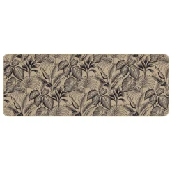 Tapis tissé antidérapant (45 x 120 cm) Stylis Noir