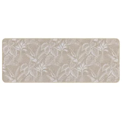 Tapis tissé antidérapant (45 x 120 cm) Stylis Blanc