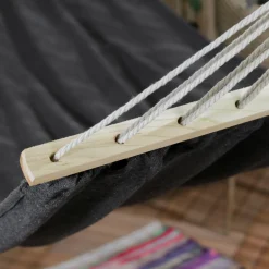 Toile de hamac Nature douce Gris foncé