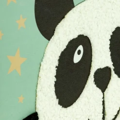 Toile murale enfant (40 x 30 cm) Panda Vert