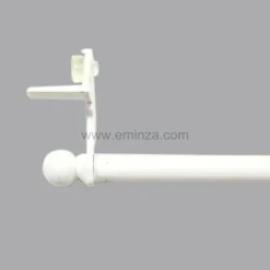 Tringle extensible Fix'vit (50 à 80 cm) Blanc