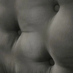 Tête de lit coussin gaze de coton (80 x 50 cm) Gaïa Gris granit