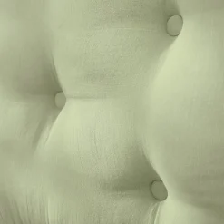 Tête de lit coussin gaze de coton (80 x 50 cm) Gaïa Vert tilleul