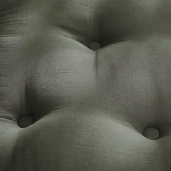 Tête de lit coussin gaze de coton (80 x 50 cm) Gaïa Vert romarin