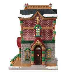 Village de Noël Lemax à piles lumineux La Perdrix et la Poire