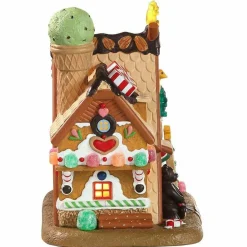 Village de Noël Lemax à piles lumineux Confiserie