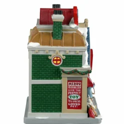 Village de Noël Lemax à piles lumineux Boutique de jouets Fur-Ever