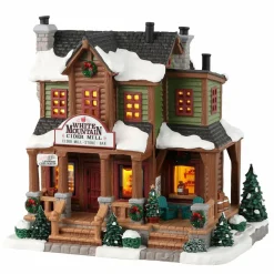Village de Noël Lemax à piles lumineux Cidrerie White Moutain
