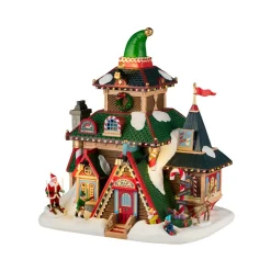 Village de Noël Lemax lumineux Gïte des Lutins D'Elwood