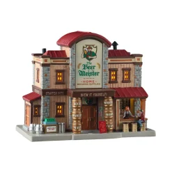 Village de Noël Lemax lumineux Le Maître-Bière