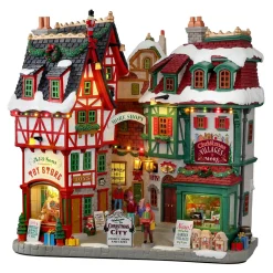 Village de Noël Lemax lumineux à piles Christmas City