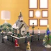 Village de Noël Lemax lumineux Ensemble complet Église de village
