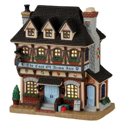 Village de Noël Lemax lumineux Auberge The Coat of arms