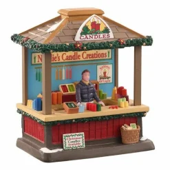 Village de Noël Lemax lumineux Boutique de bougies