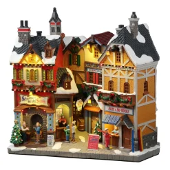 Village de Noël Lemax lumineux à piles Boutiques d'hiver de Vail