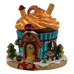 Village de Noël Lemax lumineux à piles Chalet en chocolat