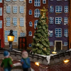 Village de Noël lumineux et musical Amsterdam