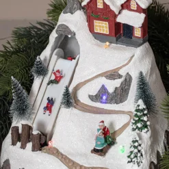 Village de Noël lumineux Joie d'hiver