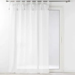 Voilage à passants (140 x 240 cm) Dalila Blanc