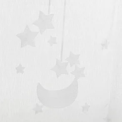Voilage (140 x 240 cm) Etoiles Blanc