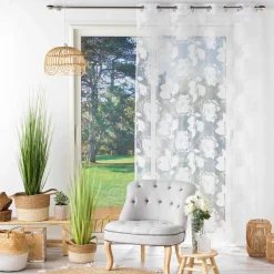 Voilage (140 x 240 cm) Florinella Blanc