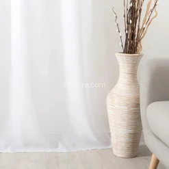Voilage (145 x 240 cm) Givrée Blanc