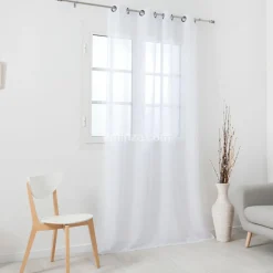 Voilage (145 x 240 cm) Givrée Blanc