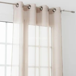 Voilage (145 x 240 cm) Givrée Sable