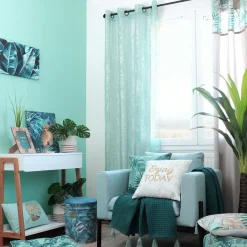 Voilage (140 x 260 cm) Longbeach Vert