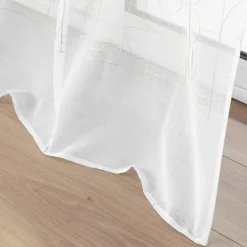 Voilage brodé œillets (140 x 240 cm) Odessa Or