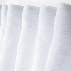 Voilage galon fronceur (140 x 260 cm) Madrid Blanc