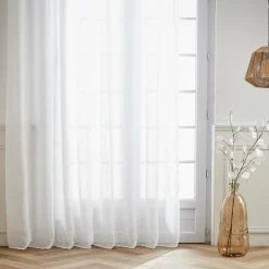 Voilage grande largeur (400 x 240 cm) Arthur Blanc