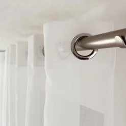 Voilage grande largeur œillets (240 x 240 cm) Solis Blanc