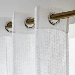 Voilage œillets (140 x 240 cm) Arthur Blanc