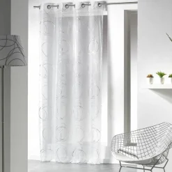 Voilage œillets (140 x 240 cm) Bully Blanc