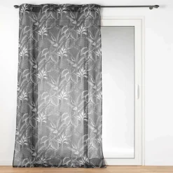 Voilage œillets (140 x 240 cm) Cabana Noir
