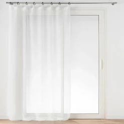 Voilage œillets (140 x 240 cm) Davina Blanc