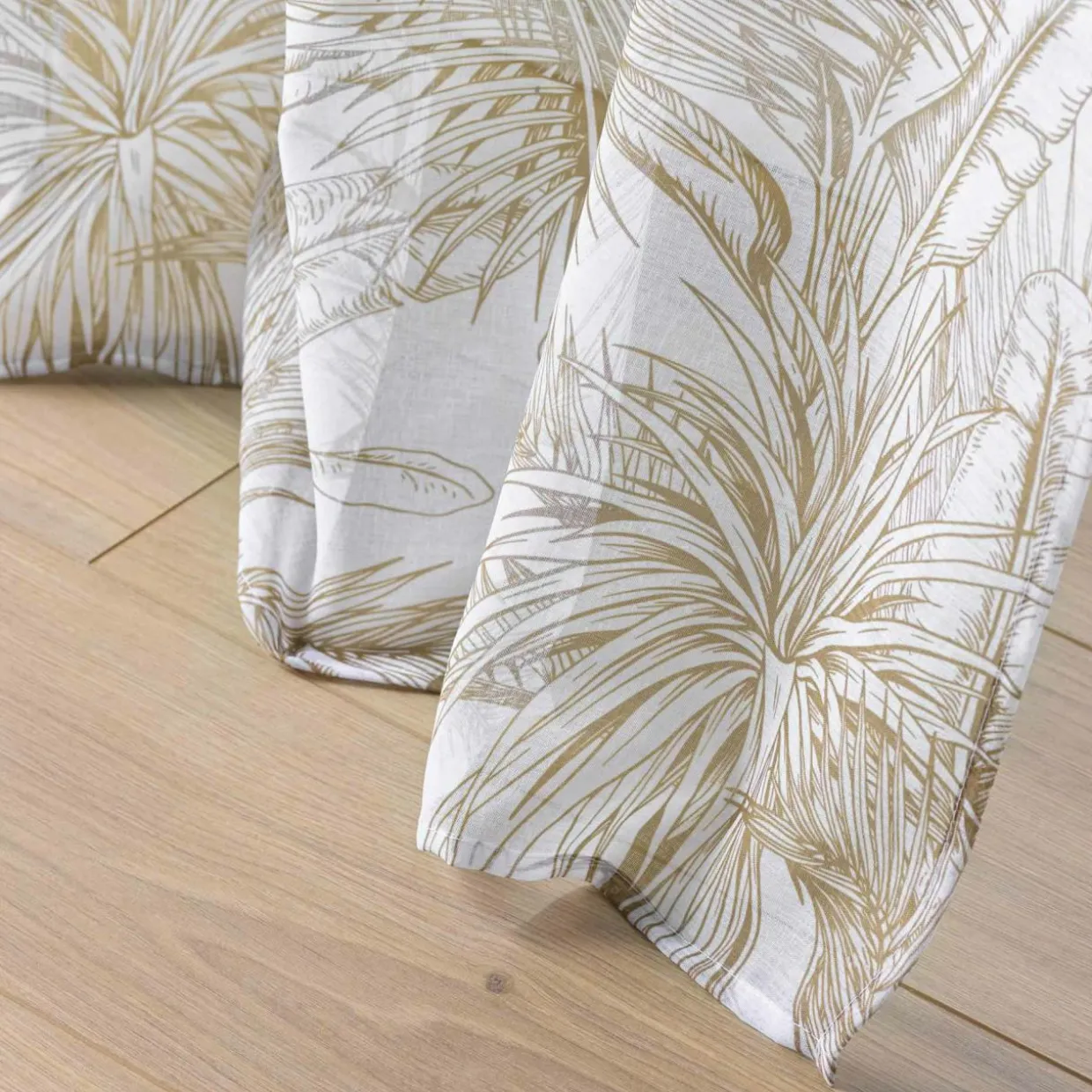 Voilage œillets (140 x 240 cm) Dune Beige