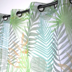 Voilage œillets (140 x 260 cm) Exolu Vert