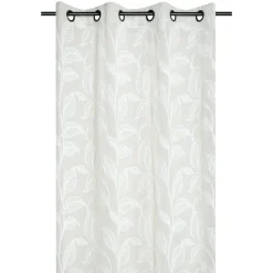 Voilage œillets (140 x 260 cm) Hemera Ecru